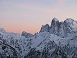 Tramonto in alta quota